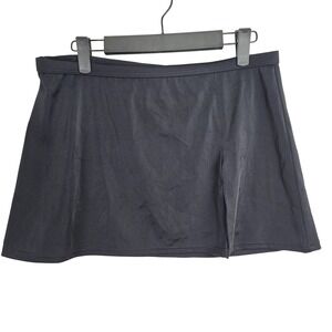 Aerin Rose Swim Skirt Black Beach Sexy Preppy Size‎ Small